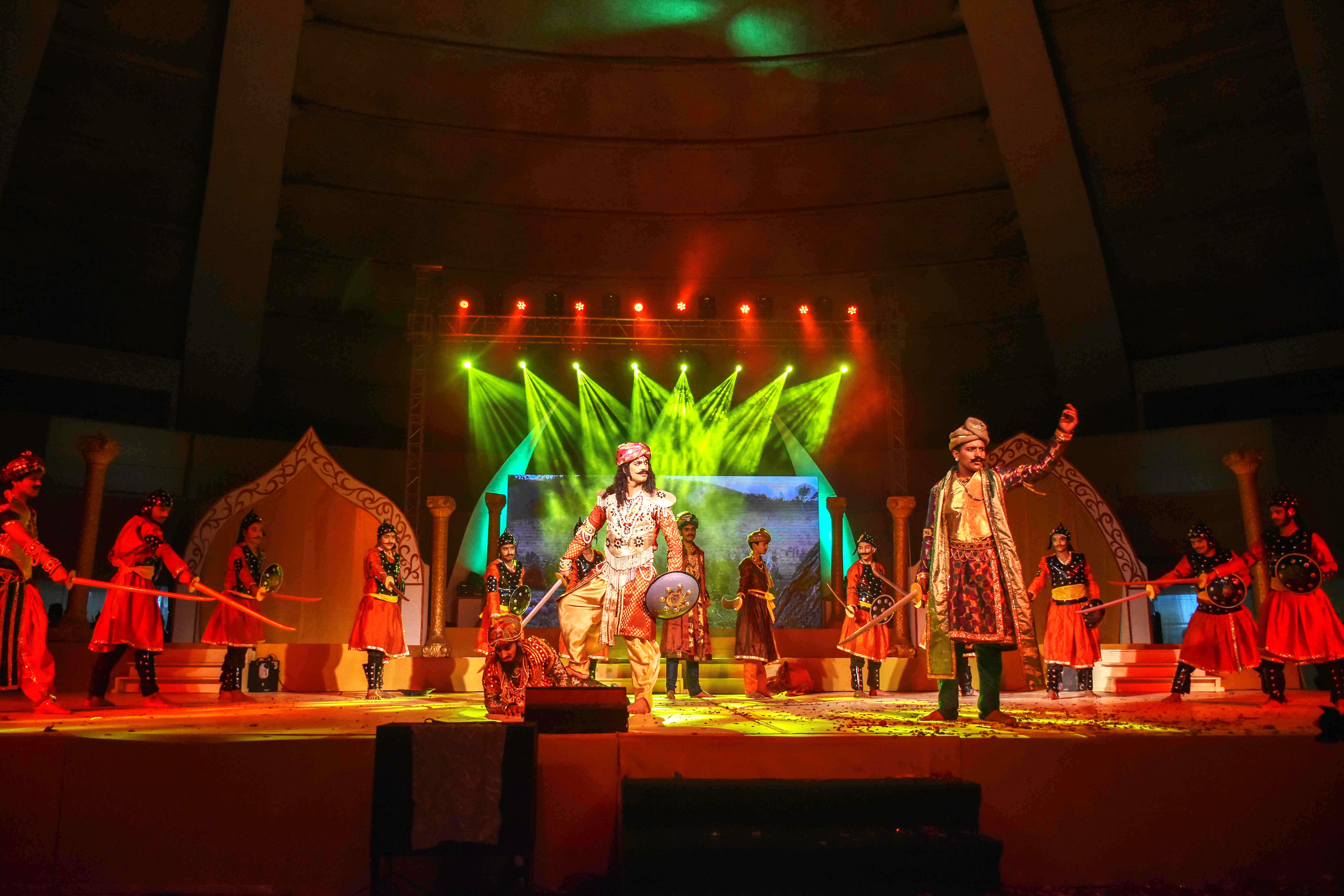 Prithvi Raj Chauhan Stage Play Performance Prithvi Raj Chauhan Stage Play Performance